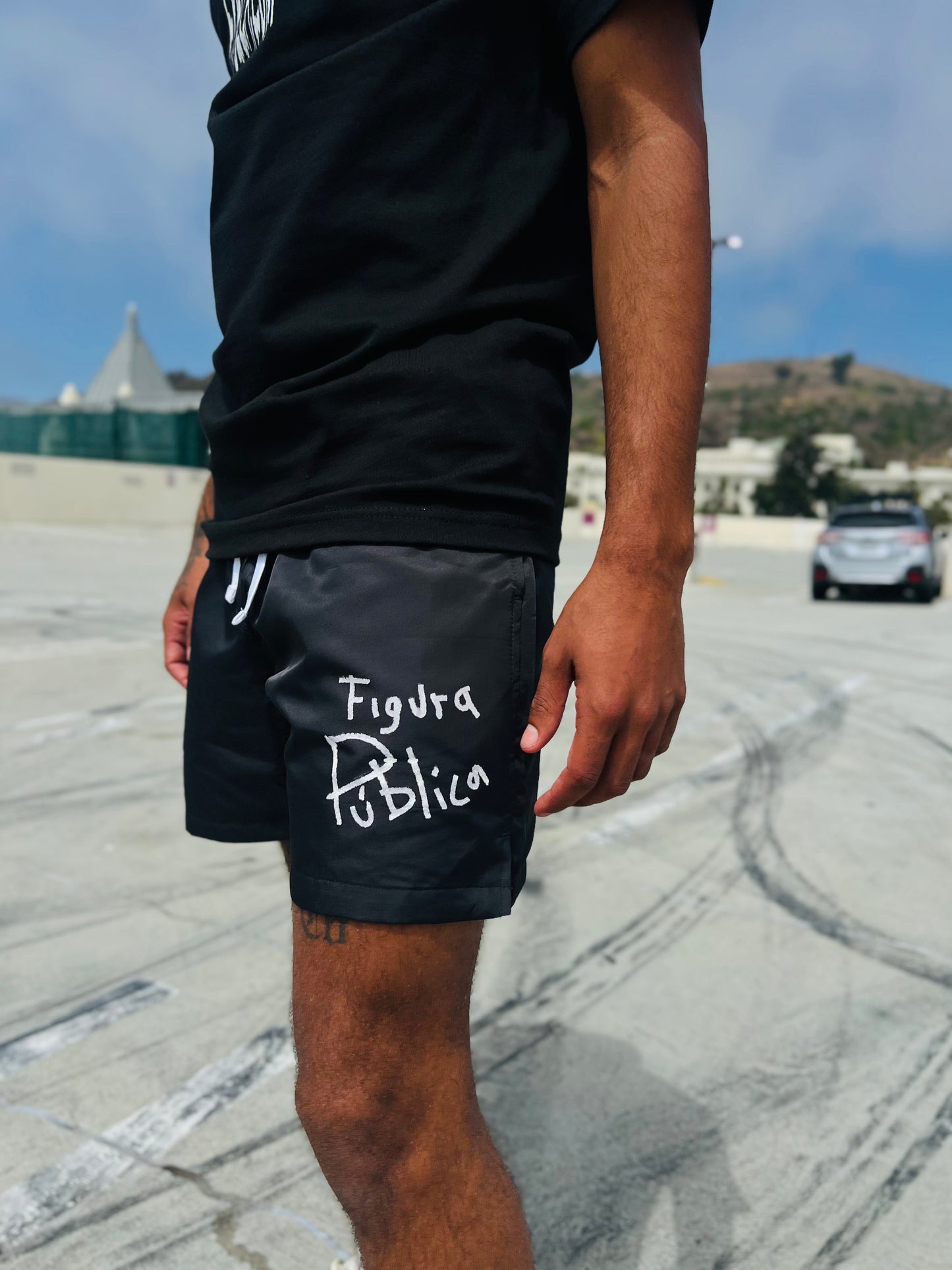 Figura Publica Nylon Shorts